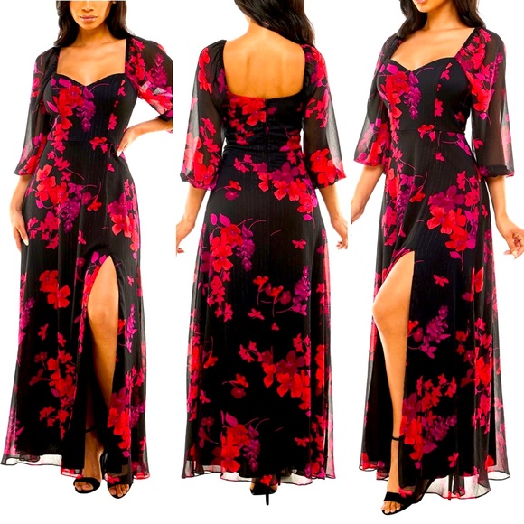 Maxi Floral Dress - Picture 4 of 5